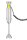 Stabmixer mit Spiralkordel, HENDI, 220-240V/1000W, ø65x425mm