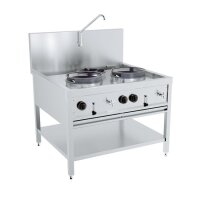 Combisteel Gas Woktisch 3 Brenner – 2x 17kW + 1x...