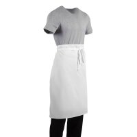 Whites Küchenschürze weiß