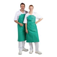 Whites wasserdichte Latzschürze grün