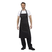 Whites Latzschürze aus Polybaumwolle schwarz XL