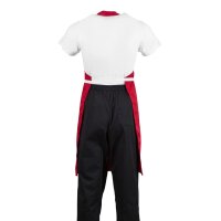 Whites Latzschürze rot