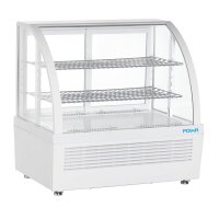 Polar C-Serie Theken-Display-Kühlschrank Weiß 100Ltr