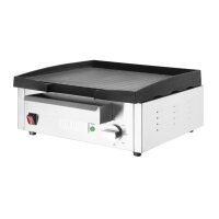 Buffalo Gusseisen Arbeitsplattengrill 1,8kW