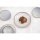 Olympia Drift Grau Einfarbige Coupe-Schalen 155mm (6er-Pack)