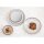 Olympia Drift Grau Einfarbige Coupe-Schalen 155mm (6er-Pack)