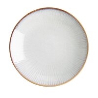 Olympia Drift Grey Embossed Coupe Niedrige Schalen 260mm...
