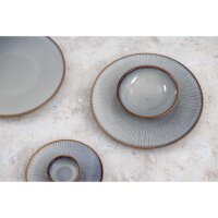 Olympia Drift Grey Embossed Coupe Niedrige Schalen 260mm (4er-Pack)