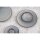Olympia Drift Grey Embossed Coupe Niedrige Schalen 260mm (4er-Pack)