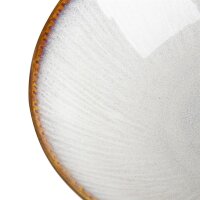Olympia Drift Grau Geprägte Coupe-Schalen 205mm (4er Pack)