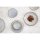 Olympia Drift Grey Embossed Coupe Schalen 155mm (6er-Pack)