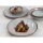 Olympia Drift Grey Embossed Coupe Schalen 155mm (6er-Pack)
