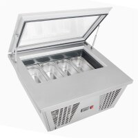 Polar G-Serie Tisch-Eiscreme-Gefrierschrank 4x...
