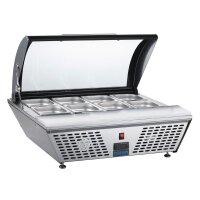 Polar G-Serie Energieeffizienter Tischkühlvitrine 4x...