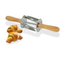 Gobel Edelstahl Mini Croissant Roller Schneider mit...