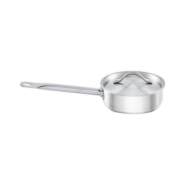 Stielkasserolle mit Deckel, Serie ONSET, Ø 120 mm, Höhe 50 mm, 0,5 L