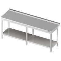Arbeitstisch mit Grundboden, 2500x600x850 mm, mit...