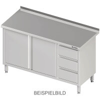 Arbeitsschrank mit Flügeltüren, 1500x600x850...