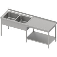 Cheftisch mit Grundboden unter der Arbeitsfläche,...