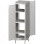 Durchreiche-Hochschrank mit Flügeltür, 400x700x1800 mm, verschweißt