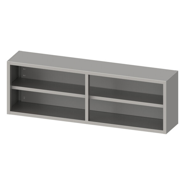 Hängeschrank offen 2000x400x600 mm, verschweißt
