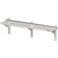 Wandbord mit Konsolen und Wandschienen 1700x400x400 mm...