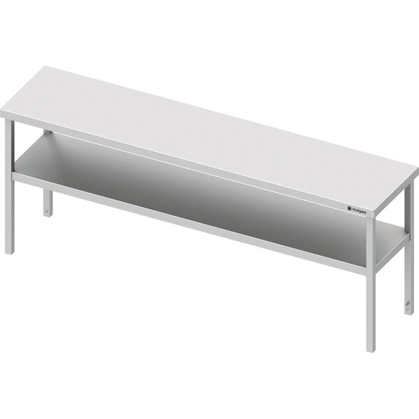 Aufsatzbord mit zwei Etagen, 1500x400x700 mm, verschweißt