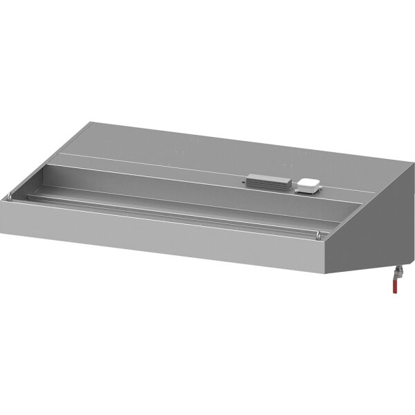 Wandhaube "Basic Line", Schrägform 1100 mm x 1100 mm mit Flammschutzfilter Typ B