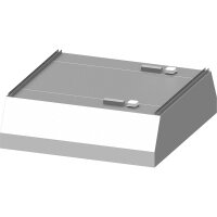 Deckenhaube "Basic Line", Trapezform 1700 mm x...