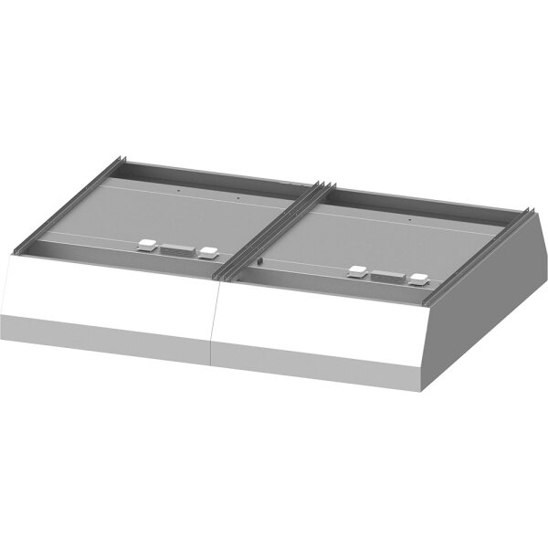 Deckenhaube "Basic Line", Trapezform 2900 mm x 2000 mm mit Flammschutzfilter Typ B