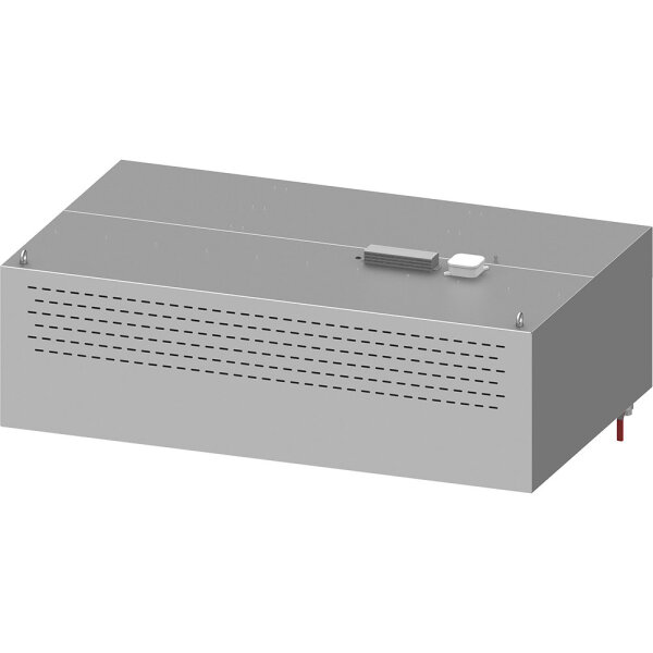 Kompensations-Wandhaube "Basic Line", Kastenform  1200 mm x 1000 mm mit Flammschutzfilter Typ B
