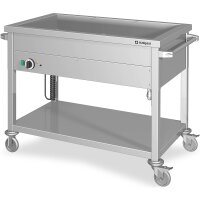 Bain-Marie Wagen mit einem Becken, für 3x...