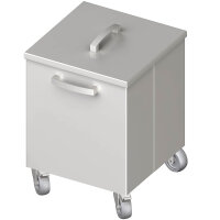 Abfallbehälter fahrbar, 350x350x500 mm,...