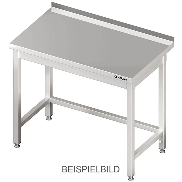 Arbeitstisch ohne Grundboden, 600x700x850 mm, mit Verstrebung, ohne Aufkantung, verschweißt