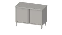 Arbeitsschrank mit Flügeltüren, 1000x700x850...