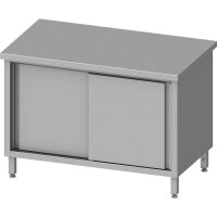 Arbeitsschrank mit Schiebetüren, 1600x600x850 mm,...