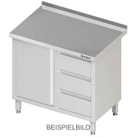 Arbeitsschrank mit Flügeltür, 1000x600x850 mm,...