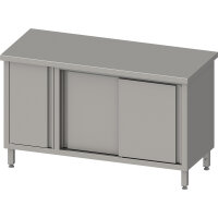 Arbeitsschrank mit Schiebetüren, 1700x600x850 mm,...