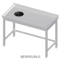 Arbeitstisch ohne Grundboden, 1000x600x850 mm, mit...