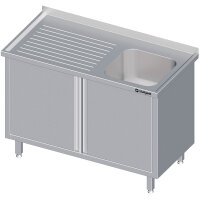 Spülschrank mit Flügeltüren 1200x600x850...