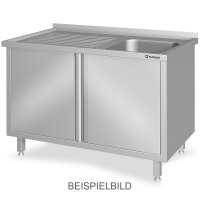 Spülschrank mit Schiebetüren 1000x700x850 mm,...