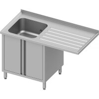 Spülschrank mit Flügeltüren und...