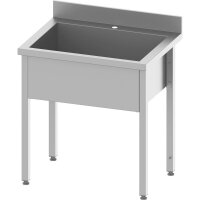 Topfspüle ECO mit einem Becken 1000x600x850 mm, 300...