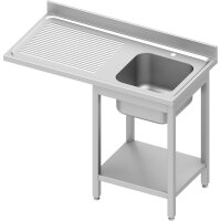 Spültisch ECO mit Grundboden und Überstand...