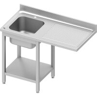Spültisch ECO mit Grundboden und Überstand...