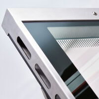 Gasherd 6 Brenner mit Elektrobackofen (GN 2/1) Serie 700 ND - G20, 6-Brenner (3,5+3x5+2x7)