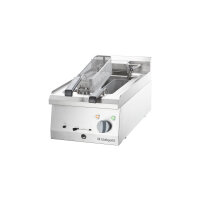 Stalgast Fritteuse Tischmodell 10 Liter - für Restaurant, Food-Truck, Imbiss, 400 V
