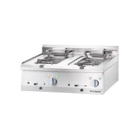 Profi Elektro Tischfritteuse 2x10L – Stalgast Serie...