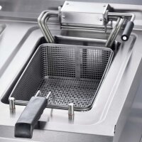 Profi Elektro Tischfritteuse 2x10L – Stalgast Serie 700 ND, Doppelgerät 18kW