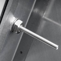 Elektro-Griddleplatte als Tischgerät mit Deckel, 800x700 mm, ½ glatte/½ gerillte Grillfläche, Serie 700 ND